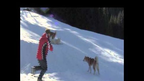 secondo video gita a Folgaria.. giochi sulla neve