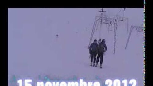 Nico e virgi con il  telemark (first day)