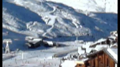 Ferias na neve - suiça - frança - val thorens - vista do quarto