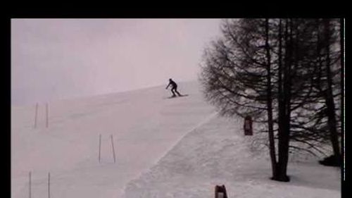 Alta Badia - Allenamento di slalom gigante