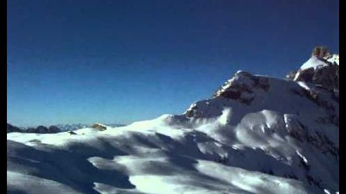 Veduta dall' altipiano delle Pale di San Martino di Castrozza