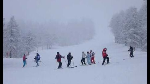 Mr percival skiing in courmayeur