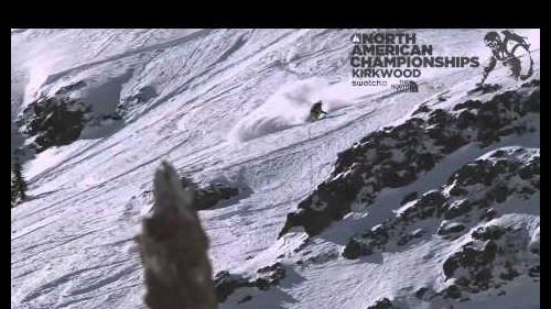 Samuel anthamatten - ski run in kirkwood