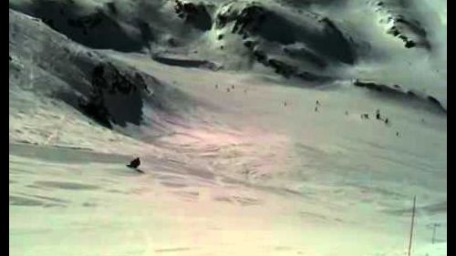Guus snowboard Les Deux Alpes