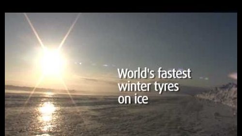 Nokian tires on audi rs6 beats bentley ice speed world record