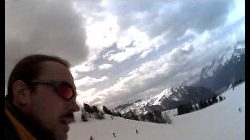 Val di Fassa snowboarding 31/03/2011
