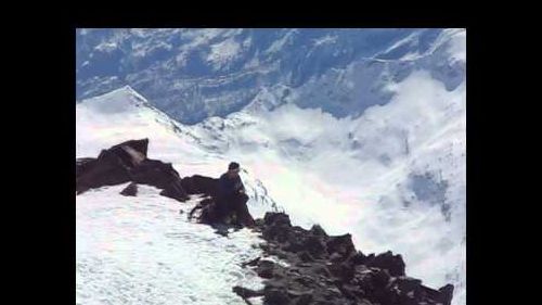 Ski Mountaineering in Switzerland: Skiing Saas Fee's Allaininhorn