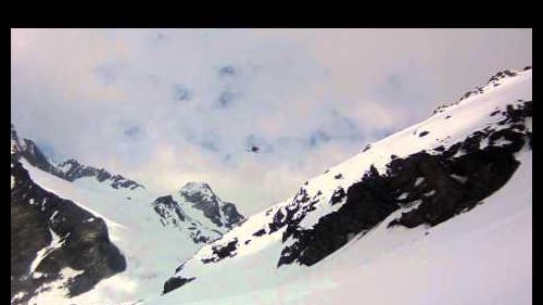 Helicopter rescue le col_val-thorens may 6th 2011