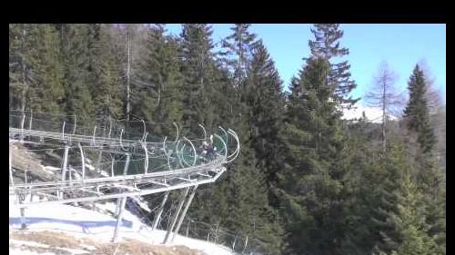 Predazzo - Alpine Coaster Gardonè d'inverno