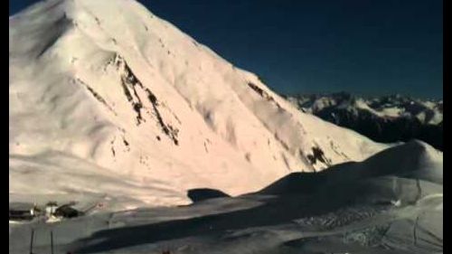 skiing in Samnaun 2011