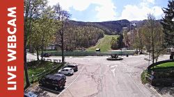 Cerreto - Vista Piste da Sci e Piazzale del Lago