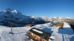 Klein Scheidegg stazione 2061 m verso la parete nord Eiger