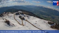 Webcam Vetta del Plan verso Brunico