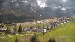 Vista su Colfosco e Gruppo del Sella