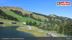 Hochalm Mittelstation 1360 m.