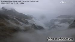 Gemeinde Trins: Bremer Hütte - Blick nach Osten ins Gschnitztal