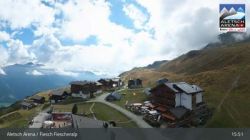 Fiesch › Sud-ovest: Schweizer Skischule Fiesch - Ferienwohnung Nowak Chalet Fiescheralp Adlerhorst Kühboden