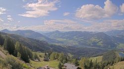 Stadt Kitzbuhel: Kitzbühel - Hahnenkamm Bergstation - Blickrichtung NW