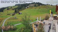 Gemeinde Lech: Hotel Mohnenfluh - Terrasse - Oberlech am Arlberg
