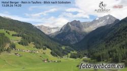 Webcam Riva di Tures › Nord-est: kleiner Blaubeerplan / pian del piccolo mirtillo - Stutennock
