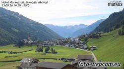 Webcam Valle Aurina: Parrocchia S. Giacomo Valle Aurina - St. Jakob