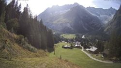 La Fouly › Sud-ovest: Glacier de l'A Neuve - Mont Dolent - Mont Blanc massif