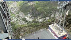 Valmalenco dall'arrivo della funivia Bernina