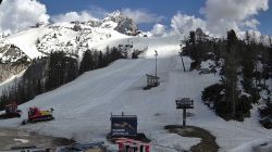 Pista Tondi verso il Rifugio Faloria