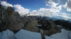 Webcam Da 2193 m. vista su Faloria e Monte Pelmo