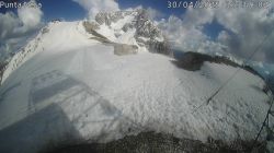 Webcam Vista sulla Punta Nera presso la sciovia Tondi 2240 m.