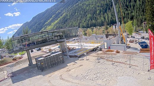 Chamonix Parcheggio le Grands Montets