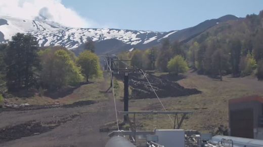 Mongibello Etna Nord seggiovia 1805 m.