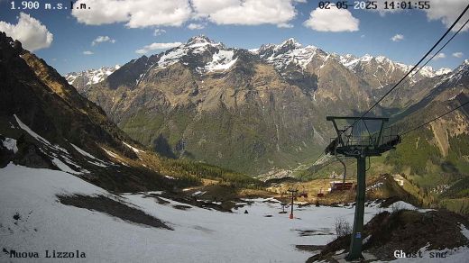 Lizzola Arrivo seggiovia di Lizzola 1900 m.