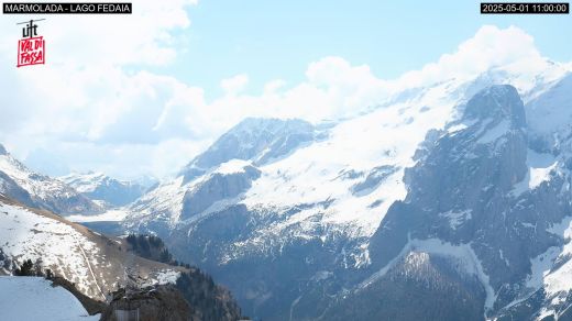 Marmolada vista da Canazei