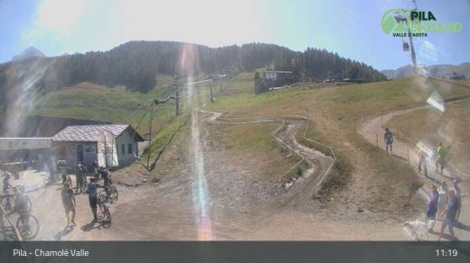 Pila Partenza Chamolé BikeStadium 1764 m.