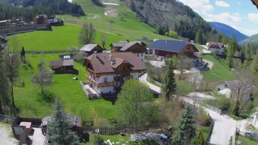 San Vigilio di Marebbe Vista sulle piste, Erta e Piz de Plaies