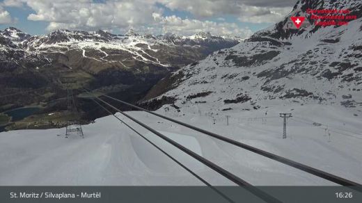 Corvatsch Corvatsch stazione intermedia 2702 m.
