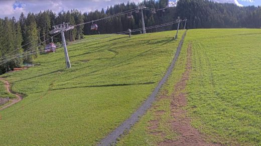 Fieberbrunn - Bikepark, Streuböden Talstation (836m)