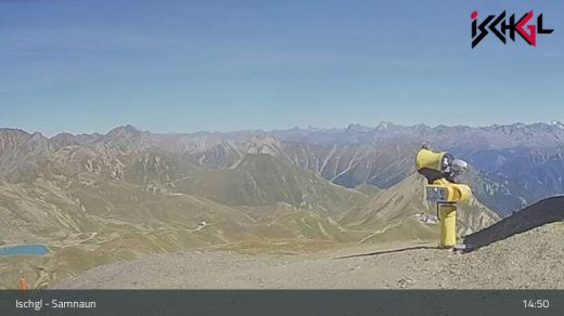 Samnaun Greitspitze 2872 m.