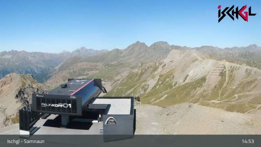 Samnaun Palinkopf 2864 m.