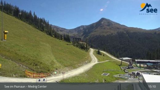 Samnaun Mittelstation See 1810 m.