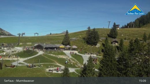 Samnaun Murmliwasser 1980 m.
