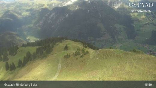 Gstaad Rinderberg Spitz 1997 m.