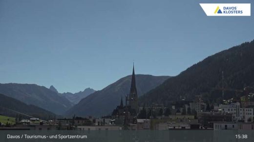 Davos Tourismus- und Sportzentrum 1560 m.