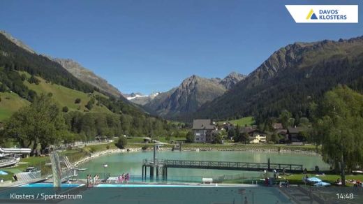 Davos Sportzentrum Klosters 1182 m.