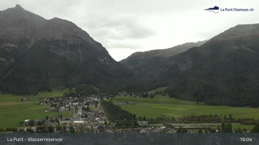 St. Moritz Wasserreservoir 1814 m.