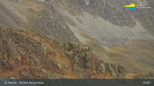 St. Moritz Piz Nair Bergstation 3020 m.