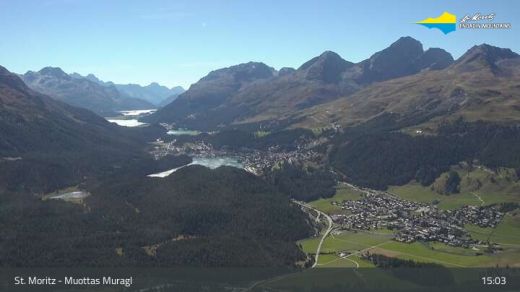 St. Moritz Muottas Muragl 2450 m.