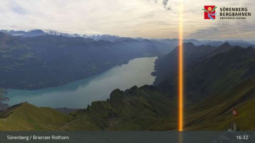 Interlaken Brienzer Rothorn - Gipfelrestaurant 2350 m.