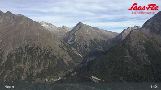 Saas-Fee Hannig 2339 m.